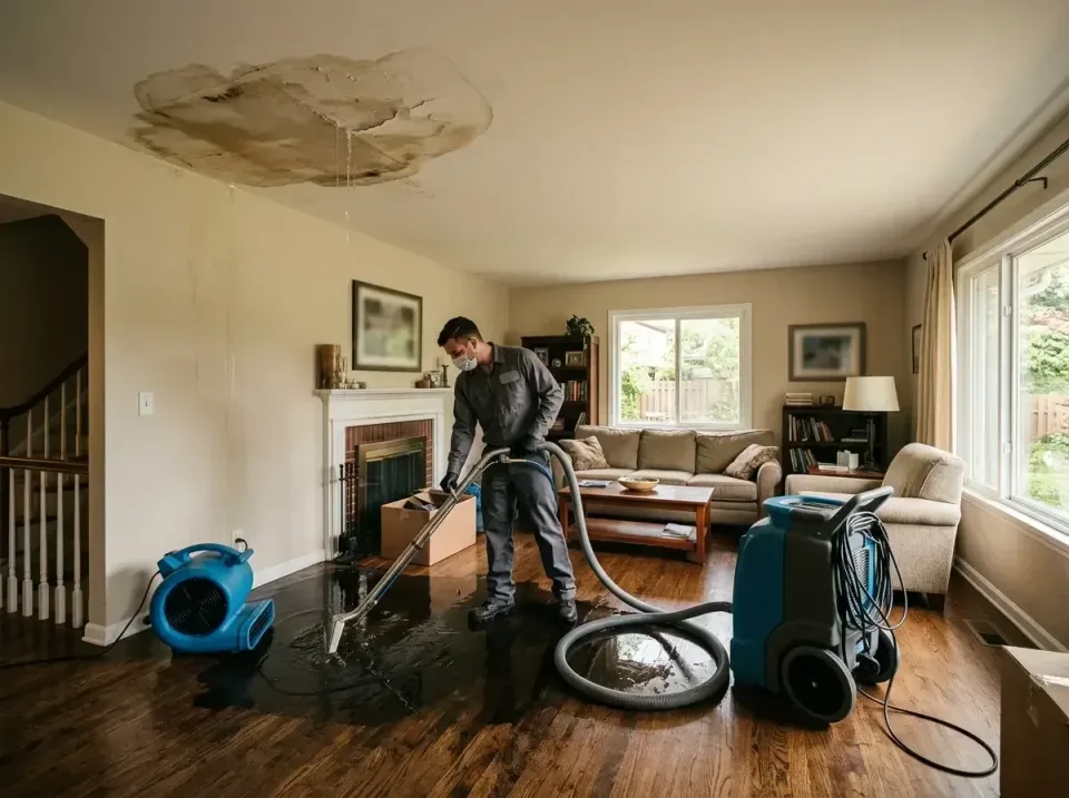 attic-pipe-burst-ceiling-drip-008 — frequently asked questions, Water Damage Restoration & Carpet Care in Baxter Village, SC